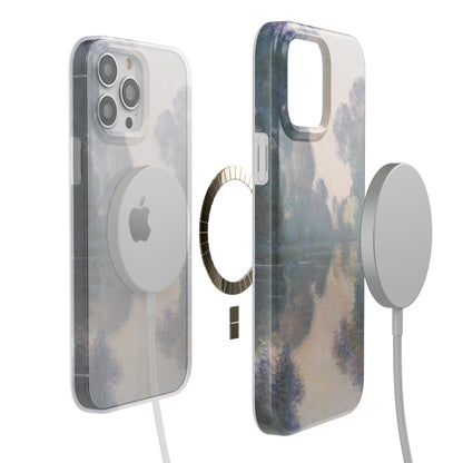 Casely iPhone 13 Pro Max Case | Here Comes The Sun | Colorblock Sunset | Classic Ultra Slim Case Design