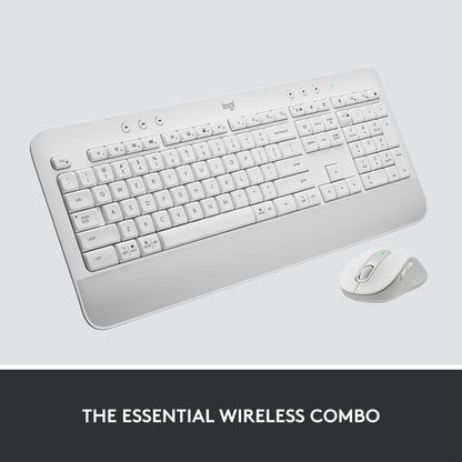 Logitech Signature MK650 Combo for Business, Wireless Mouse and Keyboard, Logi Bolt, Bluetooth, SmartWheel, Globally Certified, Windows/Mac/Chrome/Linux - Graphite