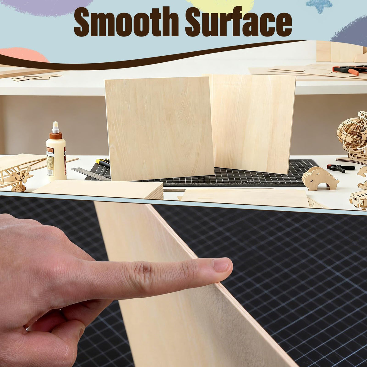 Basswood Sheets 12"x18"x1/8",12 Pack