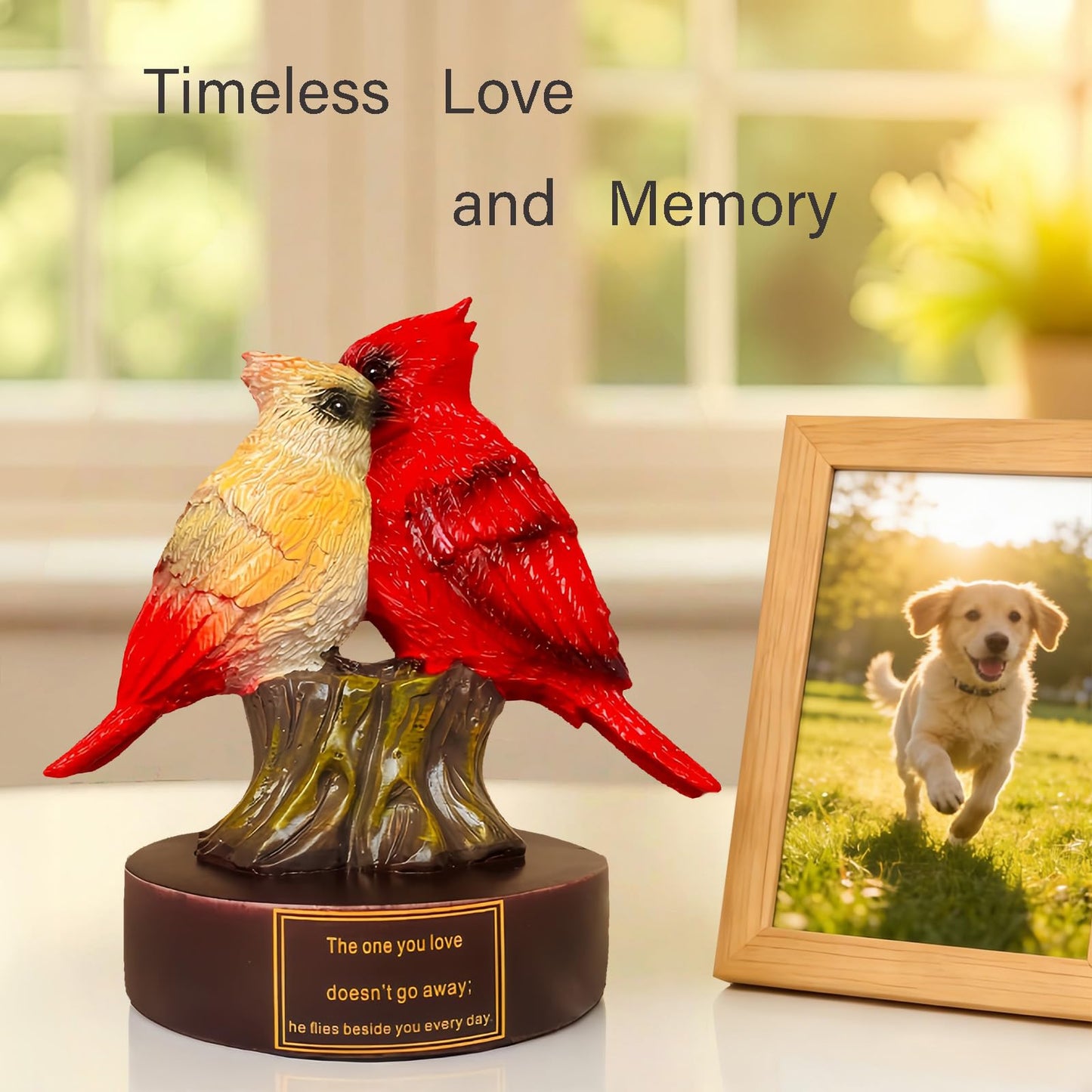 Yumetonia Cardinal Decor,Cardinal Gifts,Bird Collectible Figurines of Resin