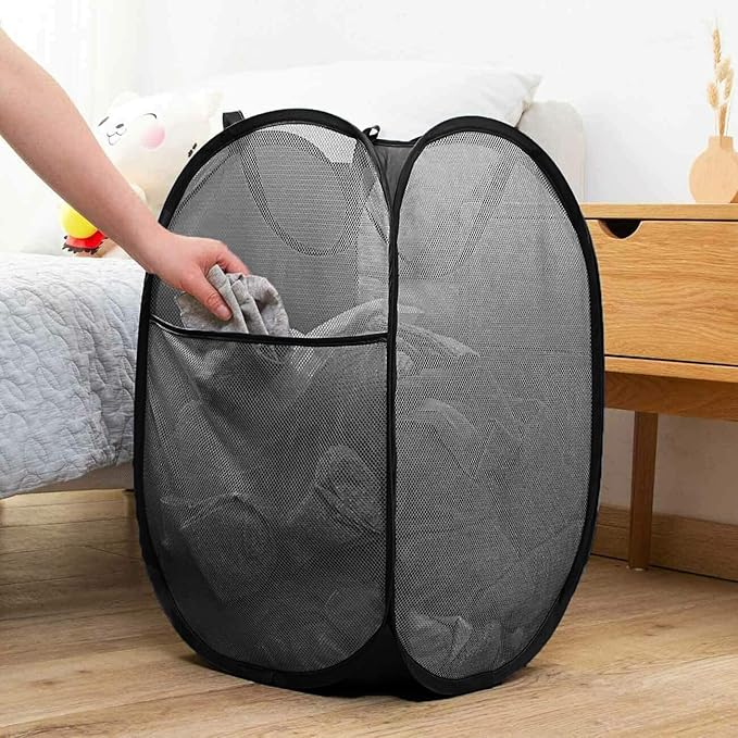 Mesh Pop up Laundry Hamper