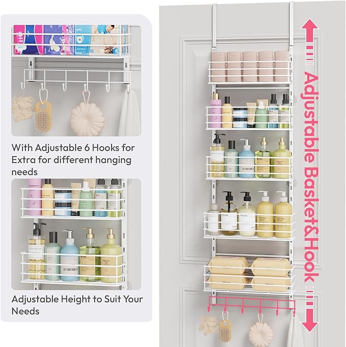 SWTYMIKI Over The Door Organizer