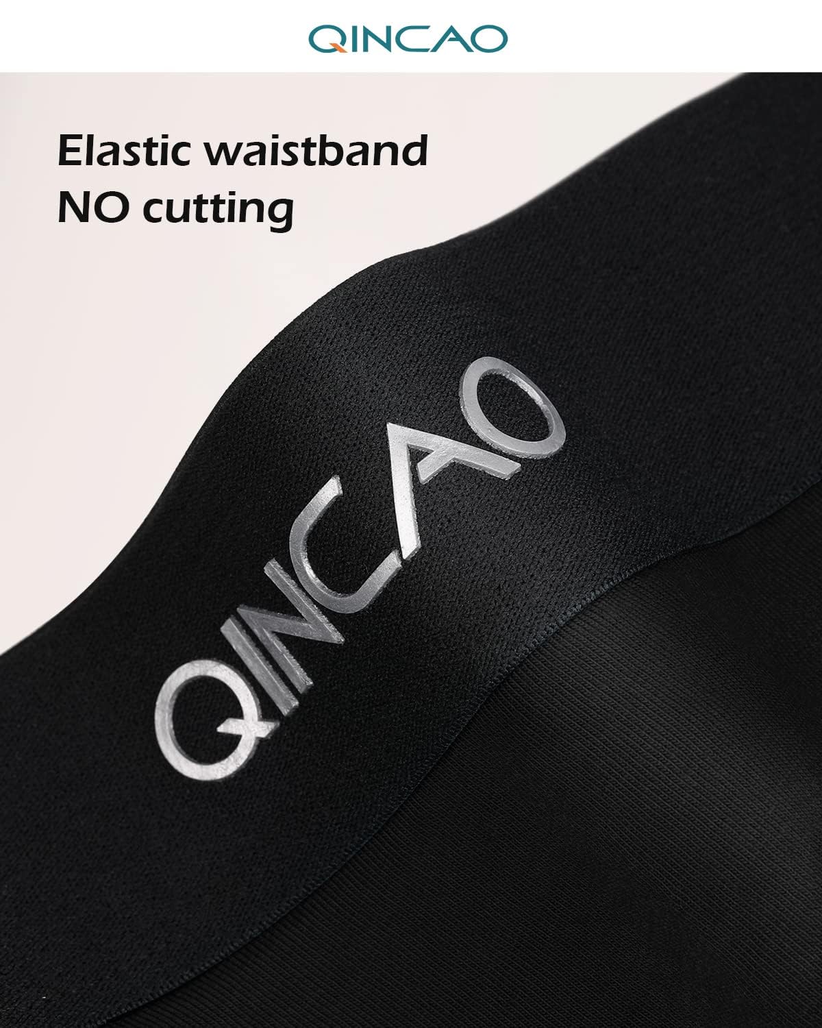 QINCAO Boxer Shorts Mens 6 Pack, No Itchy Labels, Cotton Underwear Retro Trunks, Underwear Gift Set