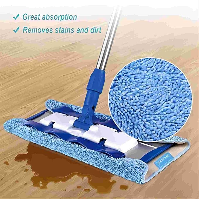 KEEPOW Microfiber Mop Cloth Refills Compatible