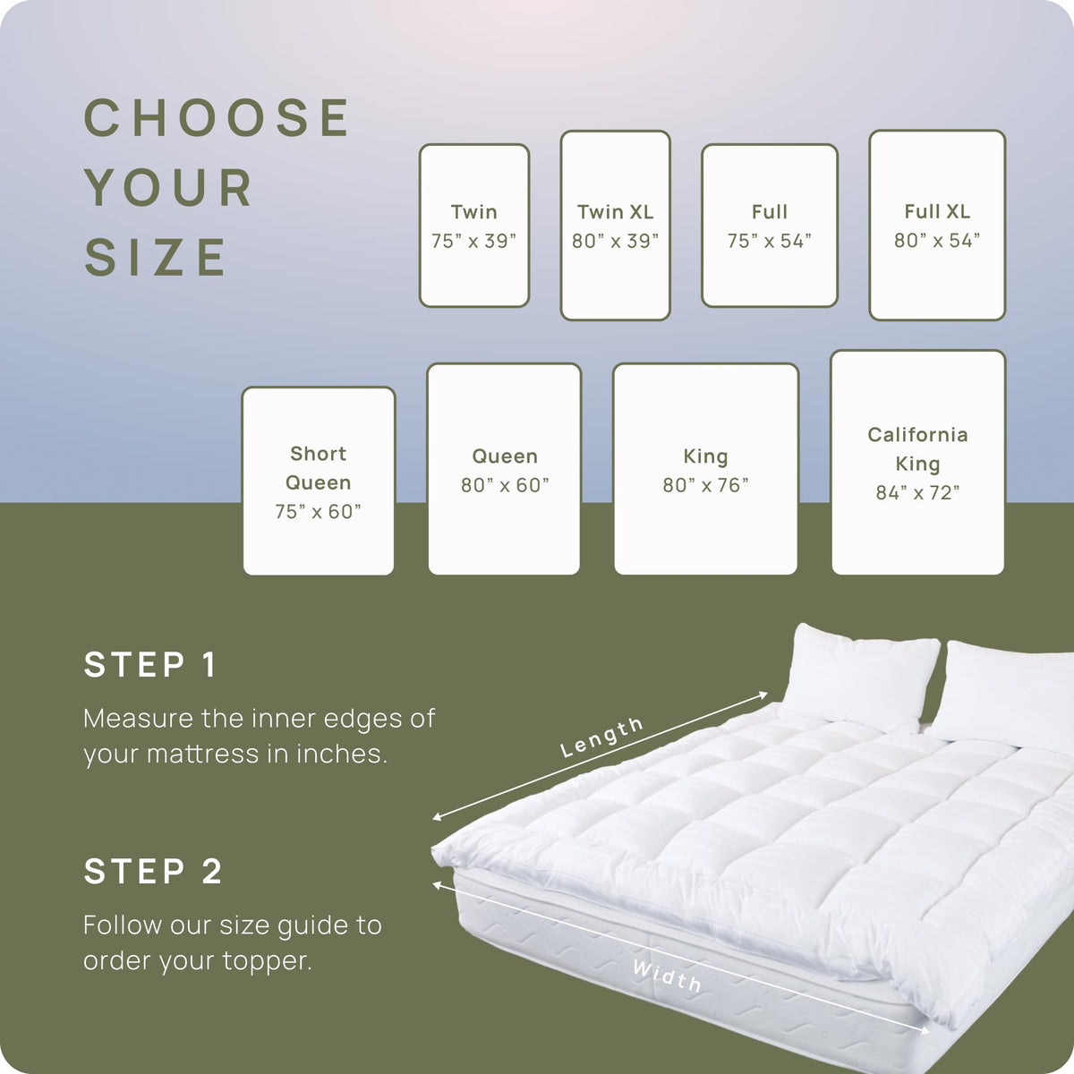 Extra Thick Pillow Top 3 Inch Mattress Topper Queen Size for Firm Mattress, Cooling Fluffy Cotton Hotel Mattress Bed Topper for Cloud Like Sleep & Back Pain, Plush Soft Pad, Fit to 6"-22" Mattress