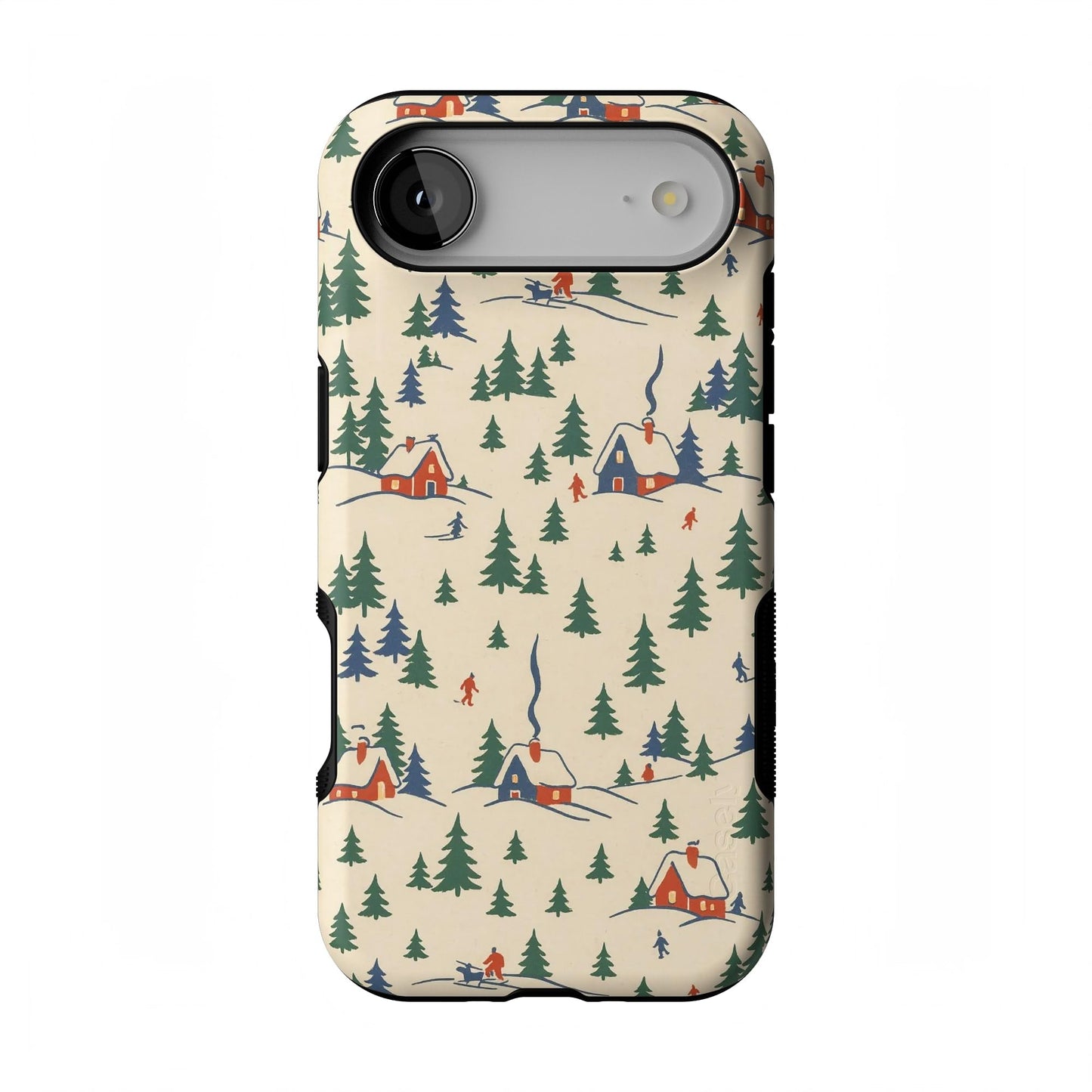 Casely iPhone 17 Pro Max Case | On The Dot | Maroon Polka Dot | Compatible with MagSafe | Bold Protective Design