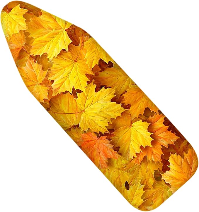 Nuxovilar Autumn Maple Leaves Ironing Board Cover, 15 * 54inch, Fit Most
