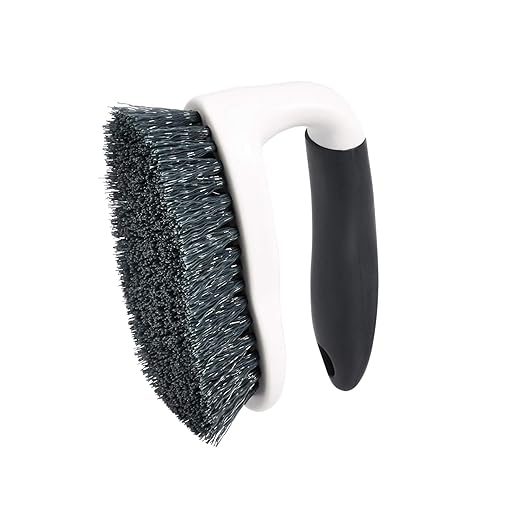 Amazon Basics All Purpose Rectangular Scrub Brush, Hard Bristle, Stiff Bristles