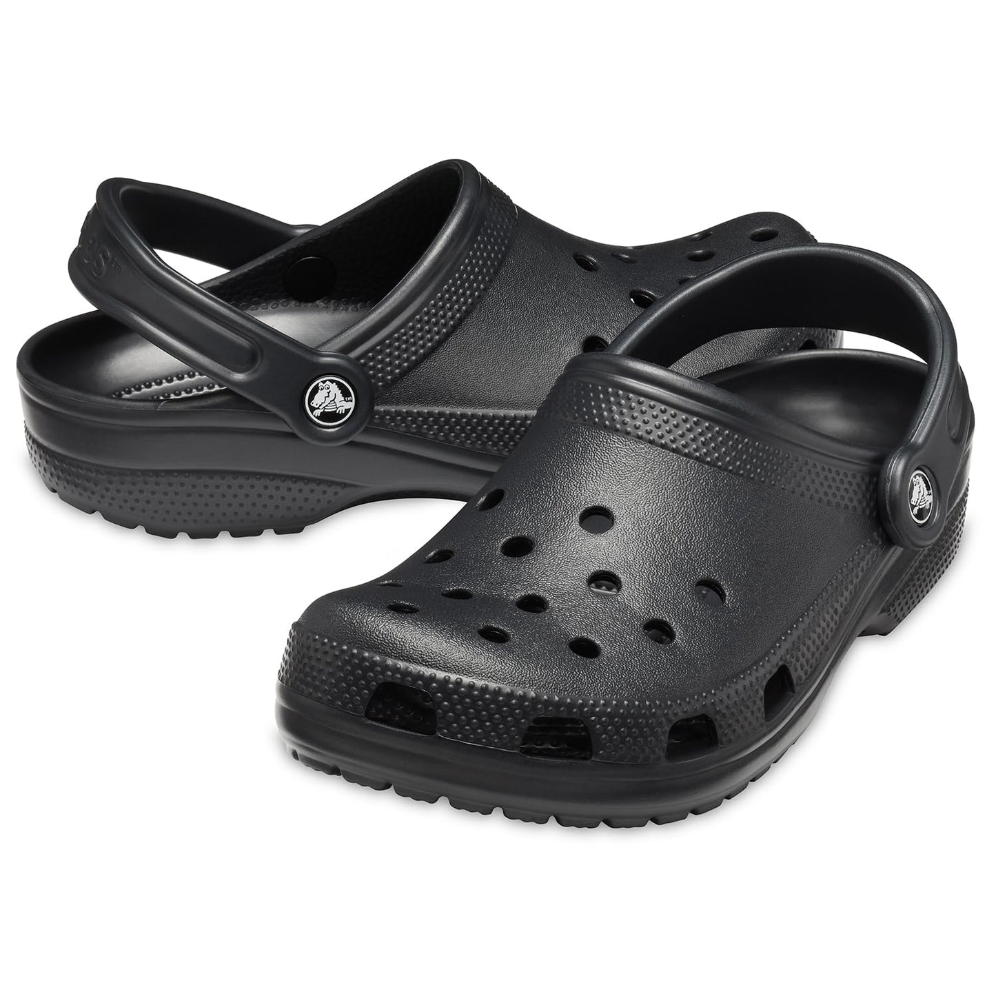 Crocs Unisex Classic Clogs Clogs, Black,11 UK Men/ 12 UK Women