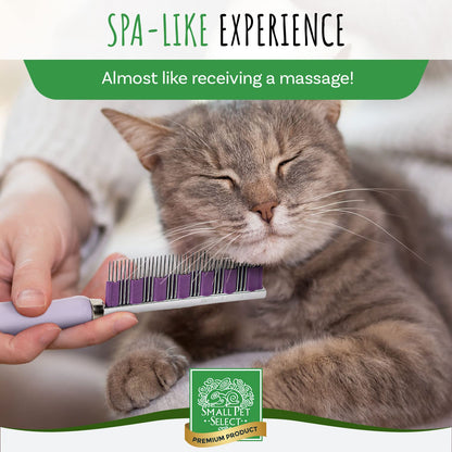 Small Pet Select – Hair Buster Comb for Rabbits, Guinea Pigs & Small Pets | Gentle, Efficient Grooming Tool for Removing Loose Hair & Reducing Shedding