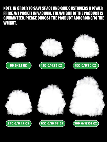 Riakrum Fake Snow Decor Fiber Artificial Snow Cotton Snow Fluffy Indoor Decoration for Winter Mantle Christmas Decoration(60 g)