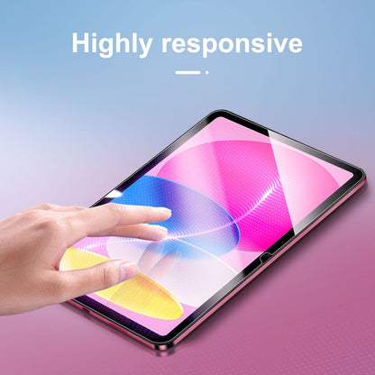 NEW'C 2 Pack Designed for iPad (A16) 11th Generation 2025, iPad 10th Generation 10.9 inches 2022 Screen Protector Tempered Glass, Bubble Free, Ultra Resistant (Easy Installation Frame)