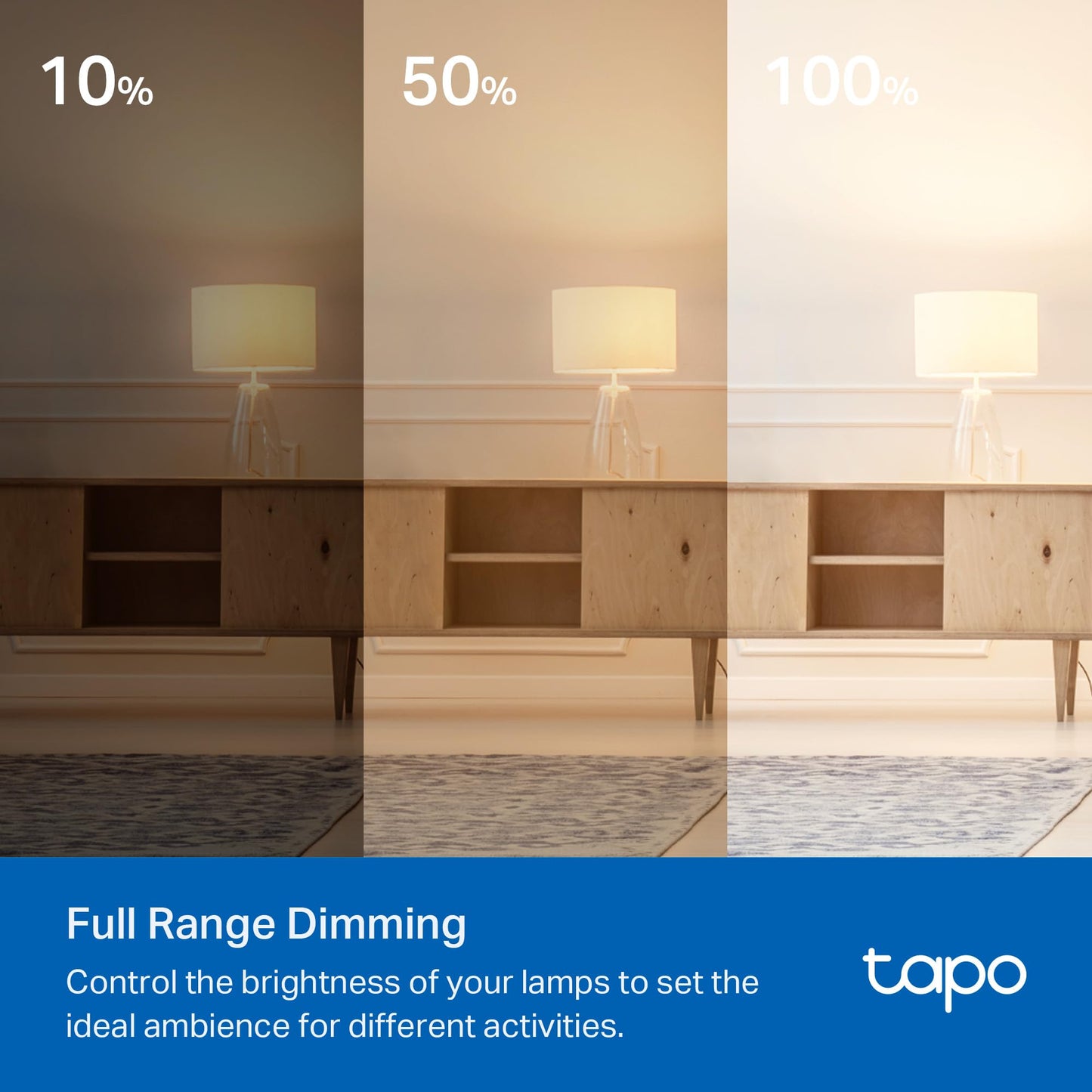 TP-Link Tapo Smart Plug Mini 15A, Smart Home Wi-Fi Plug, Super Easy Setup, Compatible with Alexa & Google Home, No Hub Required, UL Certified, 2.4G WiFi Only, White, Tapo P105(4-Pack)