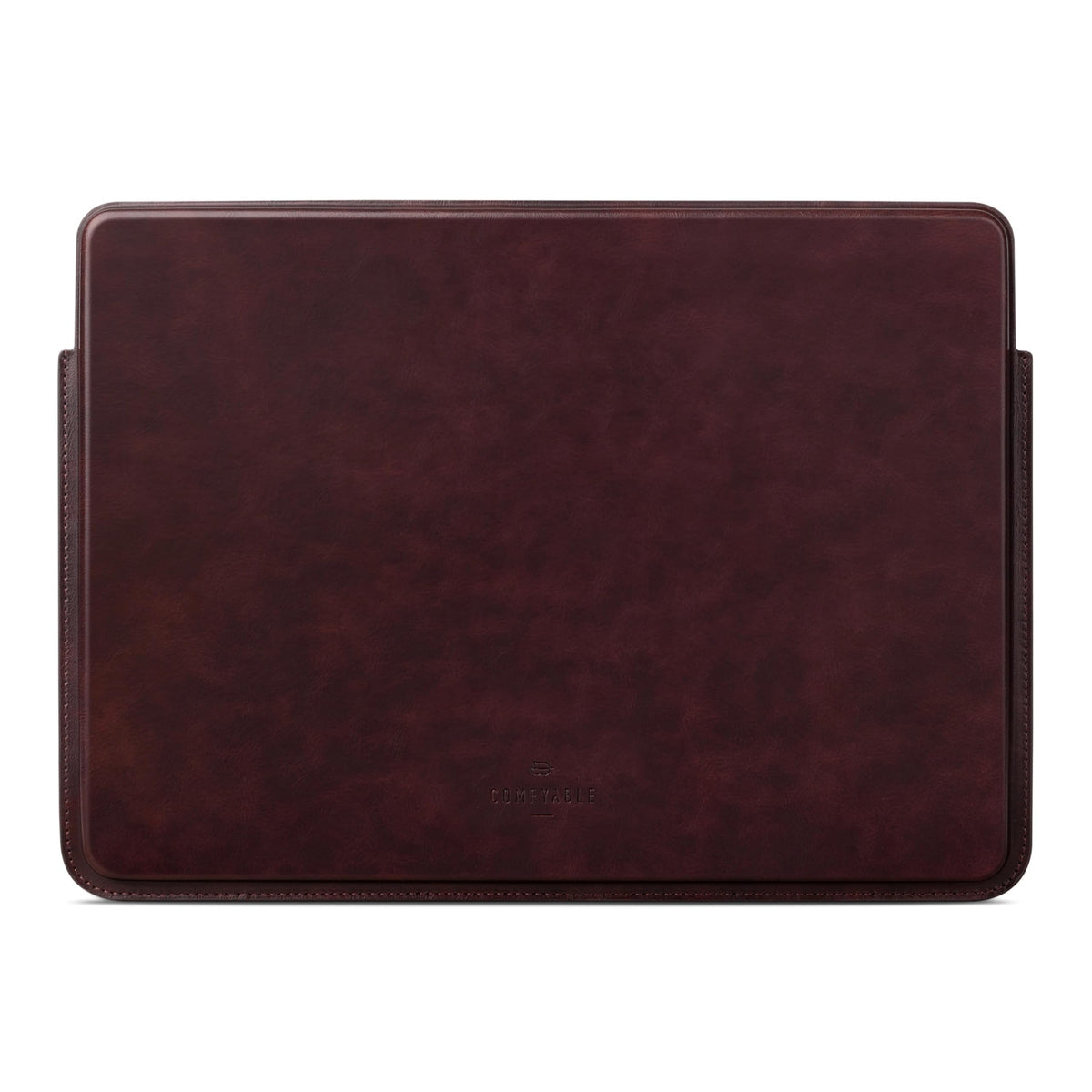 Comfyable 13 Inch Faux Leather Laptop Sleeve Case, Slim Protective Laptop Cover Compatible with MacBook Air M5 2026 & MacBook Pro M2 M1 2022, Berry Brown