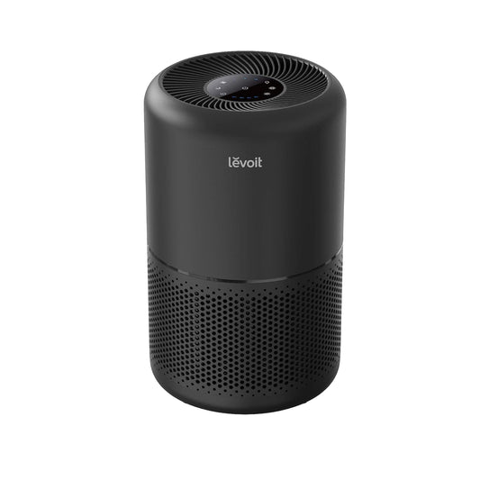 LEVOIT Air Purifier for Home Allergies Pet Hair in Bedroom, Covers Up to 1074 ft² by 56W High Torque Motor, AHAM VERIFIDE, 3-in-1 Filter with HEPA Sleep Mode, Remove Dust Smoke Odor, Core300-P, Black