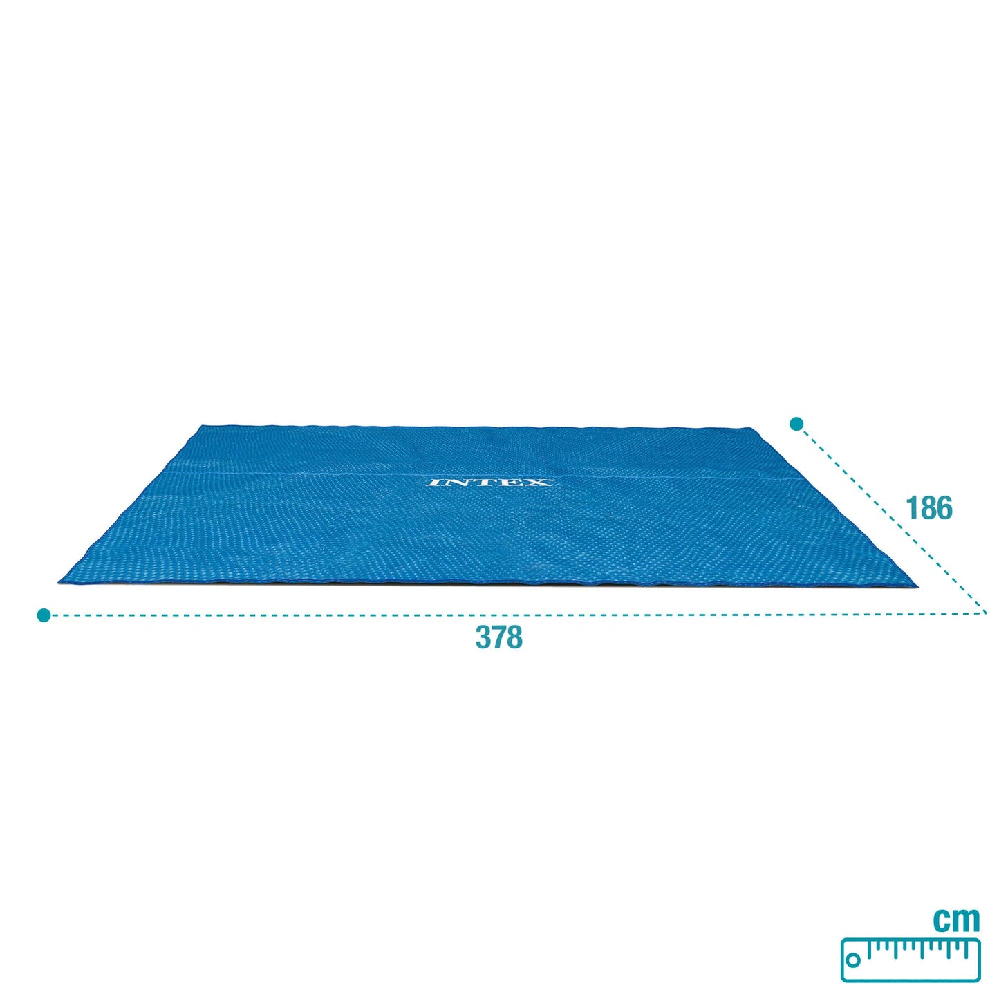 Intex Solar Cover for Ultra Frame Rectangular 400 x 200 cm Solar Tarpaulin Blue