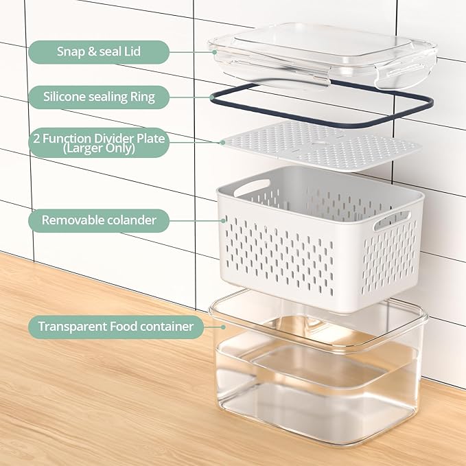 Fruit Storage Containers for Fridge