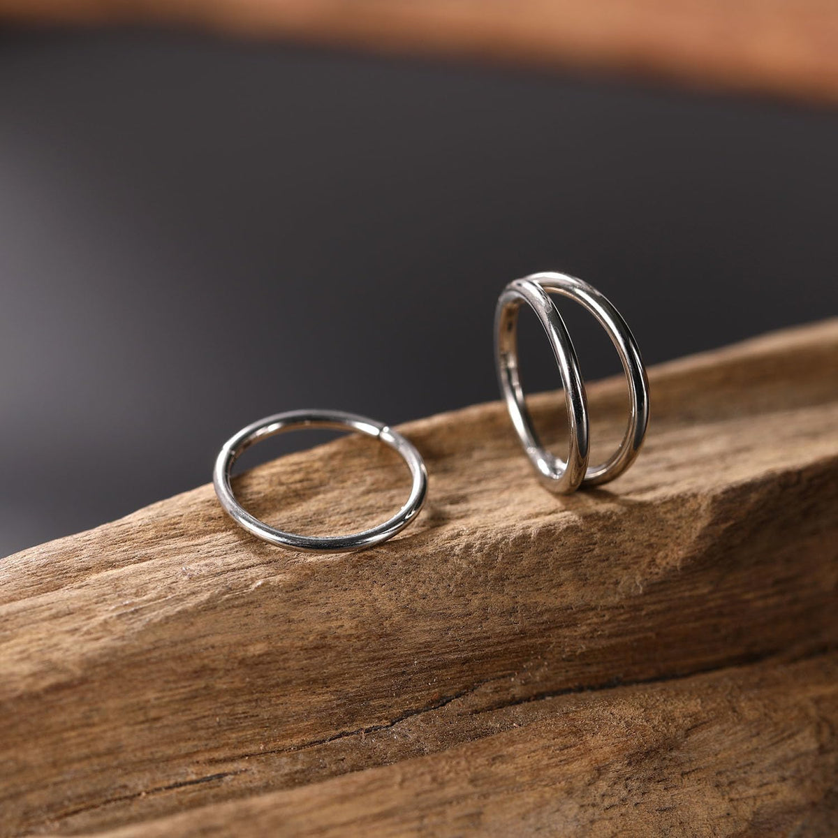 14g Nose Ring Hoop Earrings Double Hoop Nose Hoops 14 Gauge Lip Rings Septum Jewelry Seamless Silver Septum Clicker 12mm Septum Ring Cartilage Earring Helix Earrings Nose Rings Surgical Steel Piercing