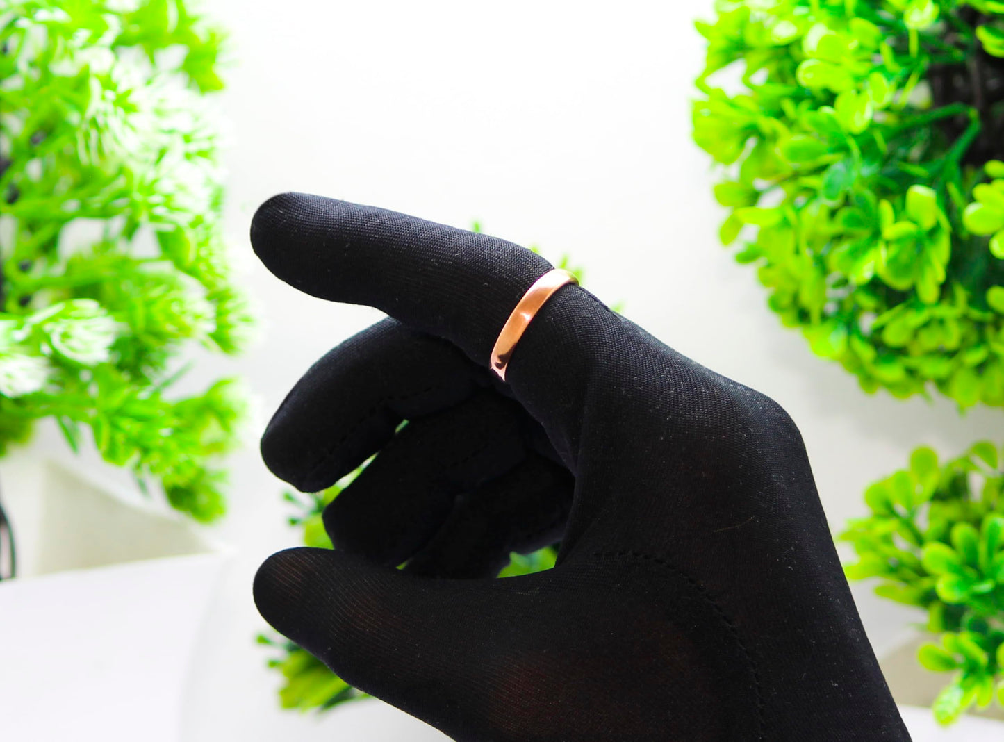 Krishnaa Jewels Pure Copper Handmade Classic Band Ring Ethnic Gift Jewelry for Men and Women (14)