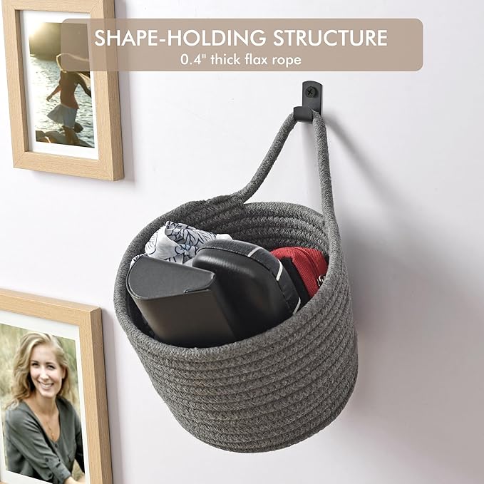 Fabric Wall Hanging Baskets