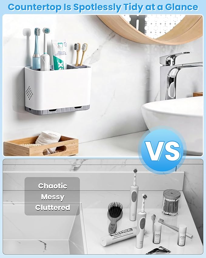 Toothbrush and Toothpaste Holders