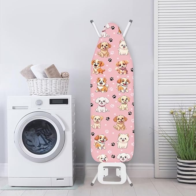 Puppy Dog Ironing Board and Pad Standard Size Cute Ironing Board Protective