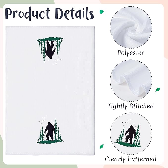 GROBRO7 Funny Gorillas Hand Towel