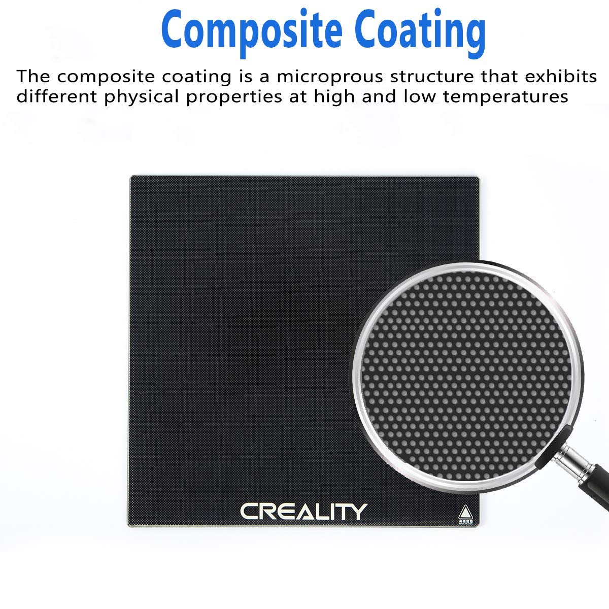 Creality Ender 3 V2 Glass Bed 3D Printer Platforms 235x235mm Upgraded Tempered Build Plate for Ender 3 V2/Neo,Ender 3 Pro,Ender 3/Neo,Ender 3 S1,Ender 3 S1 Pro,Ender 5&Pro,CR-20 Pro,CP-01