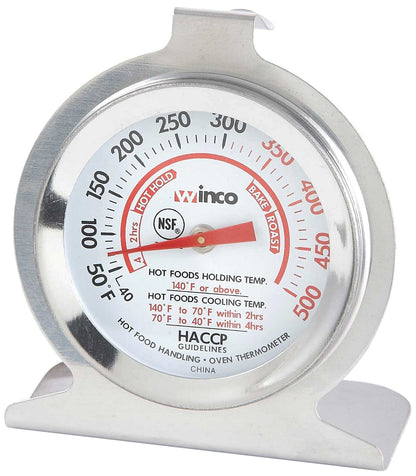 Winco 1-1/4-Inch Dial Digital Thermometer with 4-3/4-Inch Probe
