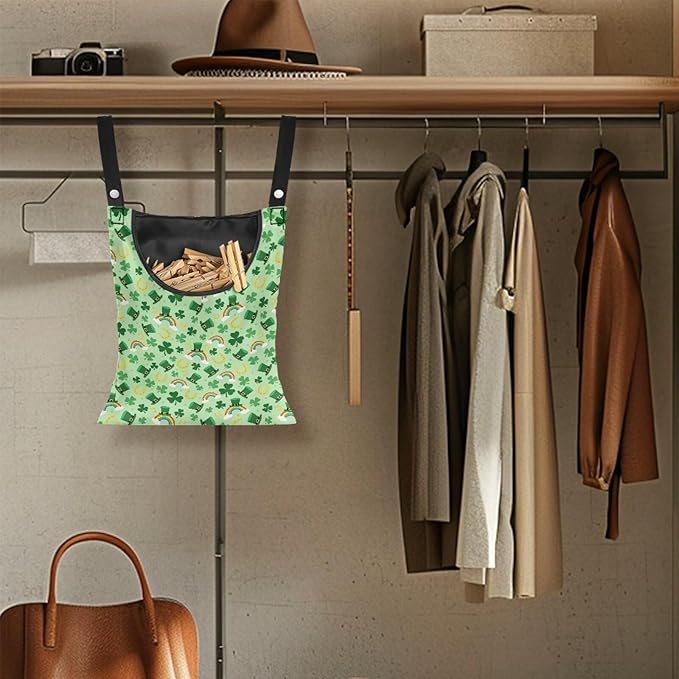 Clothespin Bag, Pin Bag with Hanging Rope
