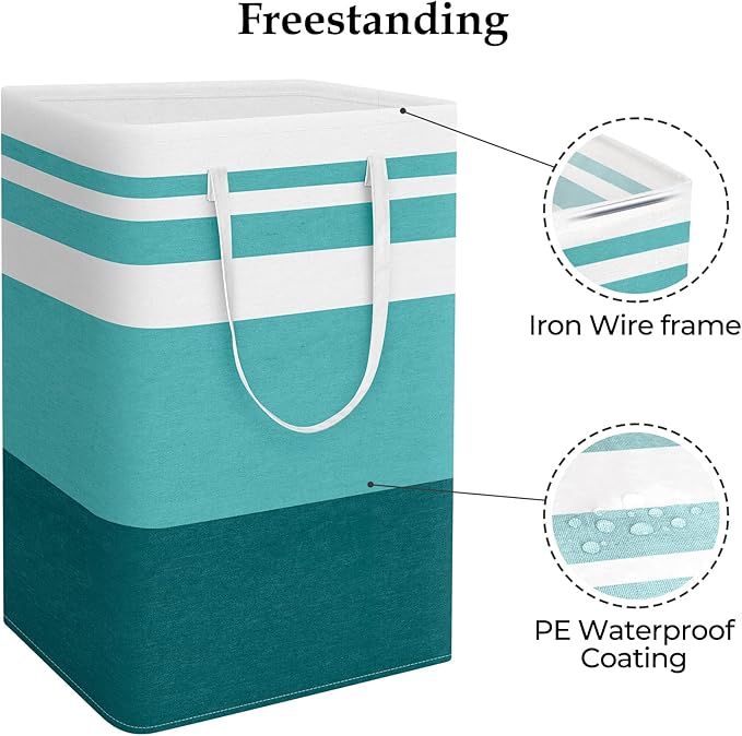 StorageRight Large Collapsible Laundry Basket Hamper