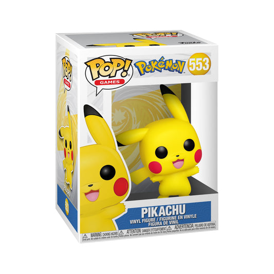 Funko Pop! Games: Pokémon - Pikachu - (Waving) - (waving) - Collectable Vinyl Figure - Gift Idea - Official Merchandise - Toys for Kids & Adults - Games Fans - Model Figure for Collectors
