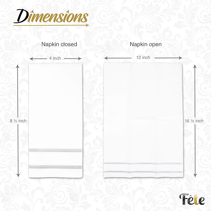 Paper Hand Towels for Bathroom, Linen-Feel Guest Towels, Formal Dinner