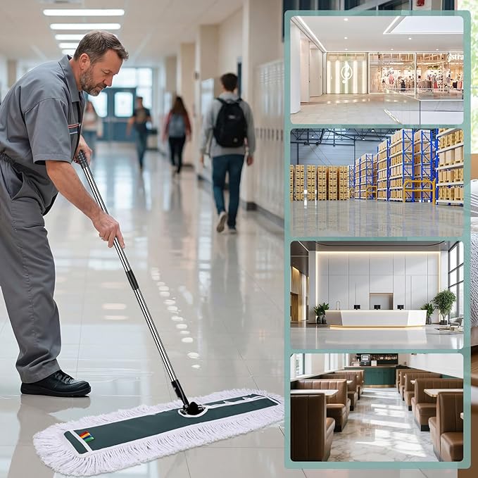 Commercial Mop, Masthome 42" Heavy Duty Dust Mop