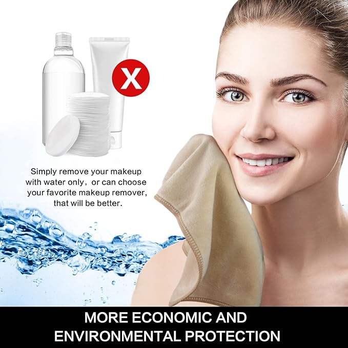 SINLAND Microfiber Facial Cloths Fast Drying Washcloth 12inch x 12inch