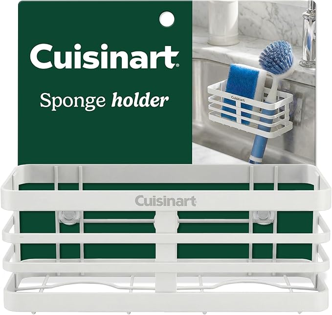 Cuisinart Sponge Holder for Kitchen Sink—Metal Sink Caddy
