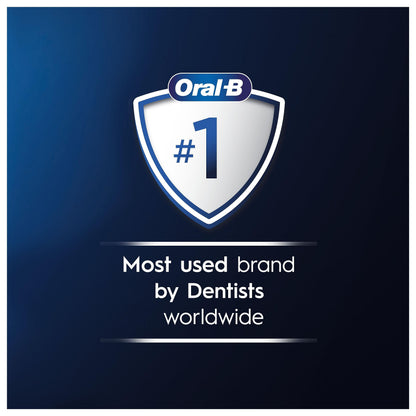 Oral-B Pro Vitality "WHITENIG EDITION" Electric Toothbrushes For Adults, 1 Handle, 2 Toothbrush Heads, 3 Brushing Modes Including Sensitive Plus, 2 Pin UK Plug, Purple (Package may vary)