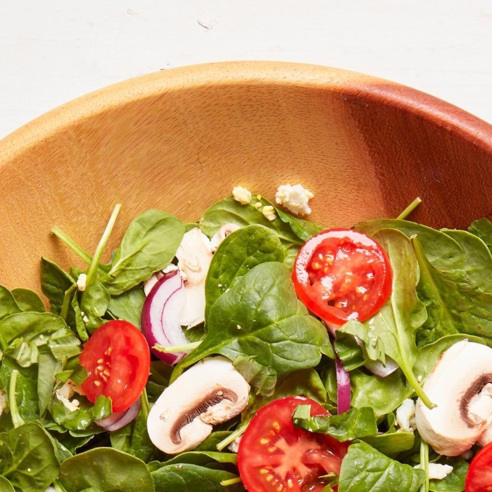 Rustic Wood Bowls for Serving Salads (Medium (11-12"))