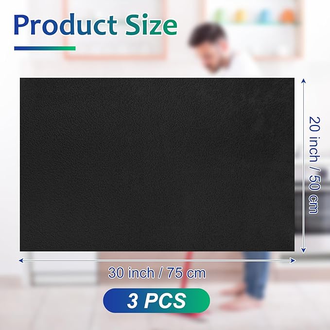 Newwiee 3 Pcs Extra Large Microfiber Cleaning Cloth 30" x 20" Washable Reusable