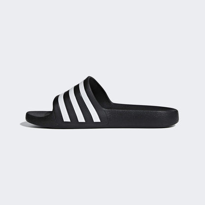 adidas Unisex Adilette Aqua Slides, Core Black/Cloud White/Core Black, 9 UK