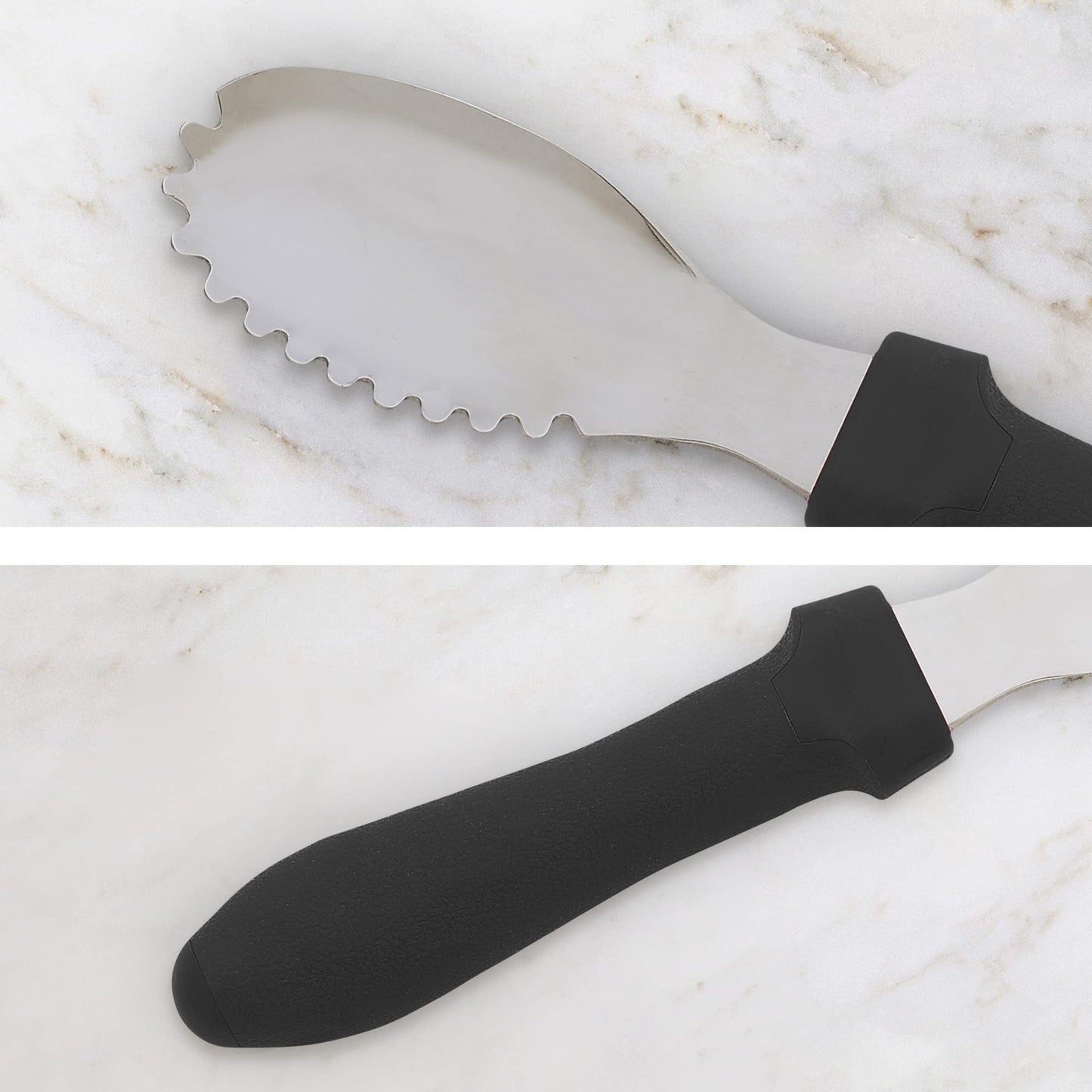 Messermeister Pro-Torch Plus Culinary Scoop & Scraper - Multi-Purpose Tool to Remove Seeds, Pulp & More - AISI420 Stainless Steel & Oversized Handle