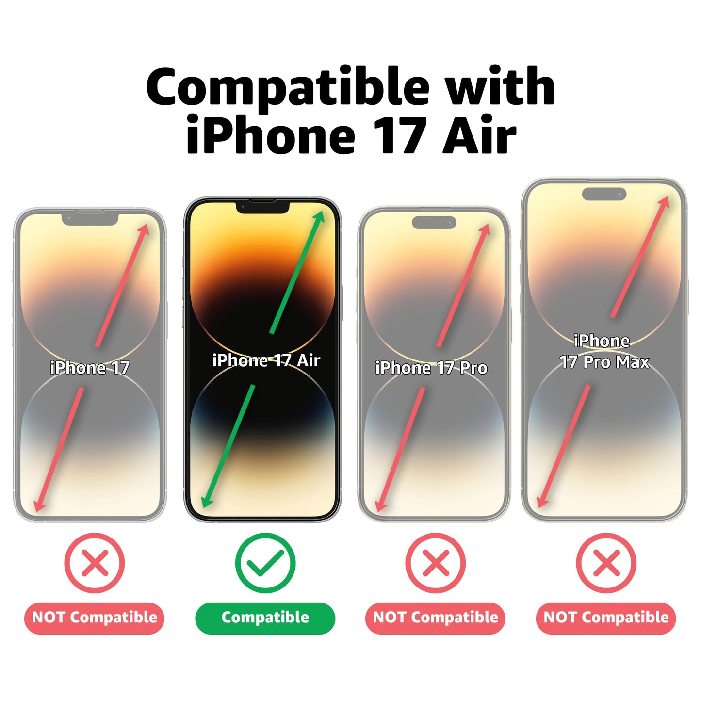Casely iPhone 16, iPhone 15 Premium Tempered Glass Screen Protector