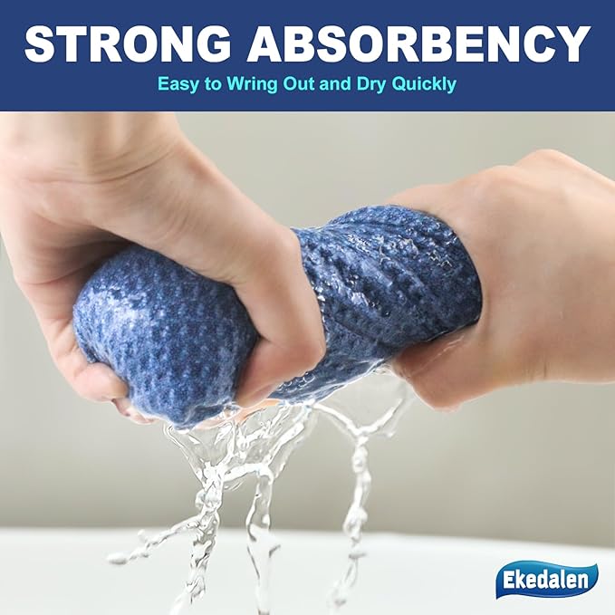 Microfiber Cleaning Cloth Waffle Weave