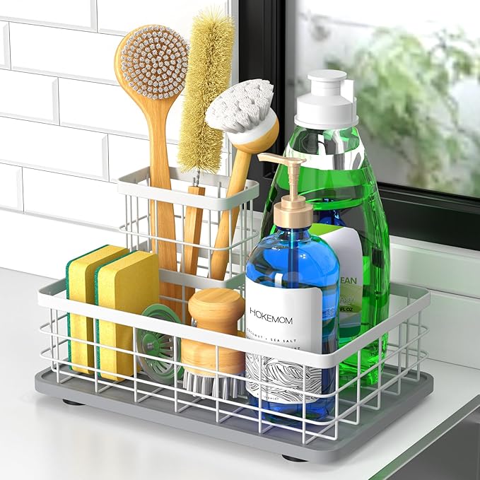 Kitchen Sink Caddy Organizer, Sponge Holder