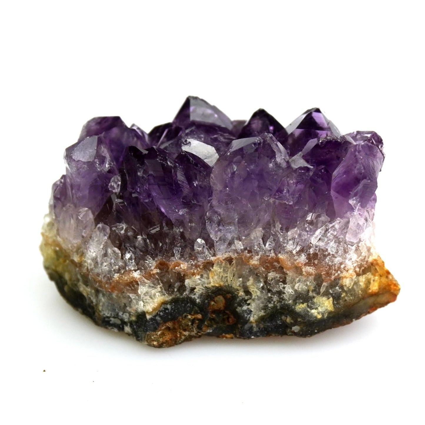 Sisamn Raw Amethyst Geode Cluster 1 Pc Natural Amethyst Crystal Rock Irregular Real Healing Crystal for Home Decor Specimen