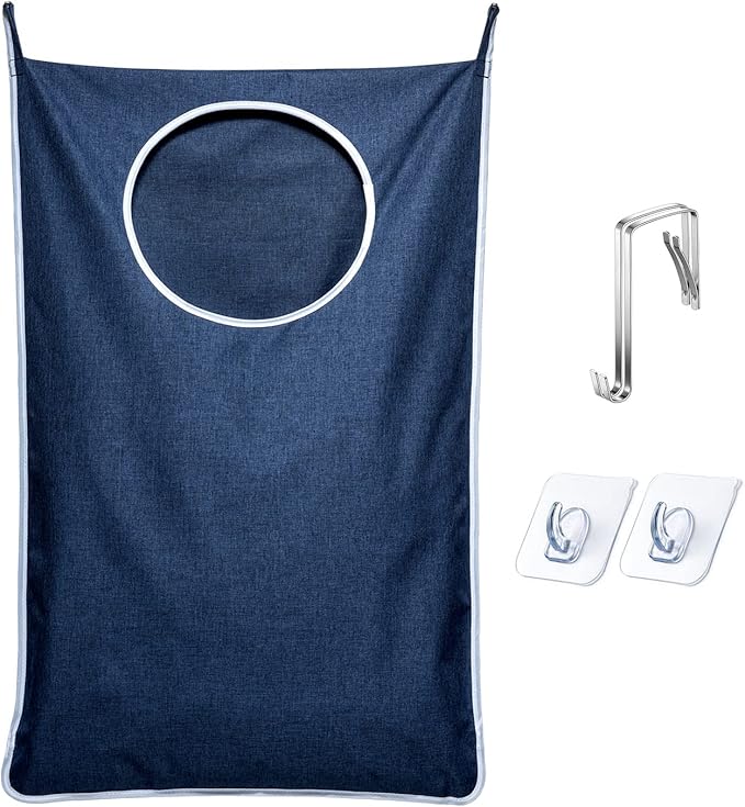 KEEPJOY XL Hanging Laundry Hamper Bag, Large 36"x22" Clothes Hanging Hamper