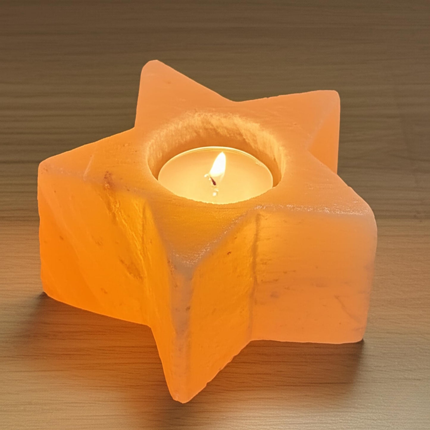 2 Tealight Candle Holders Star Shaped, 5x5x2, 2.5 lbs Each