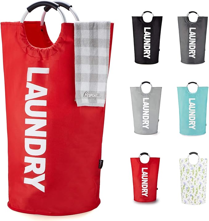 Caroeas 90L Laundry Basket, Waterproof Laundry Hamper, Laundry Bag