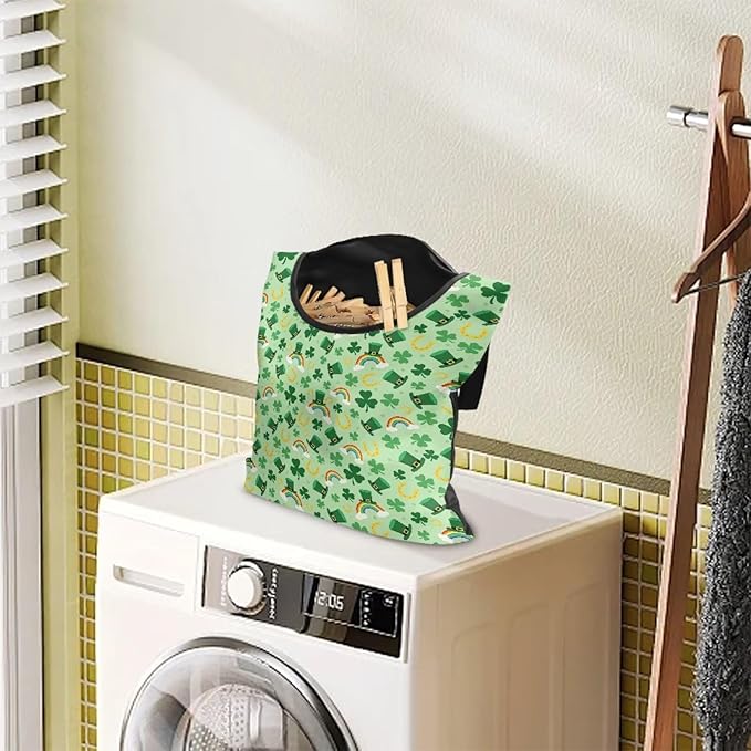 Clothespin Bag, Pin Bag with Hanging Rope