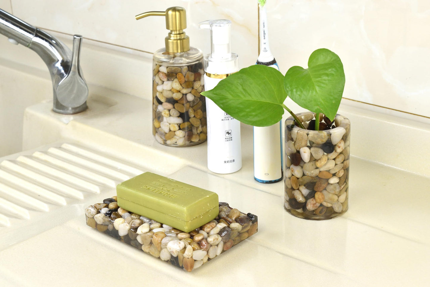 Soap Dish for Bar Soap, Decorative Soap Dish for Shower, Soap Bar Holder for Bathroom Sink, Soap Holder Soap Tray